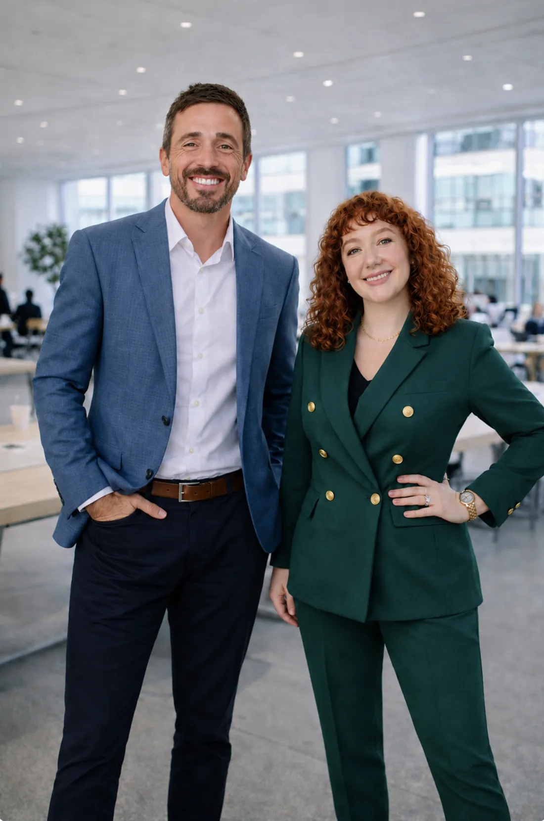 Partners Corey Larson and Lora Smiley